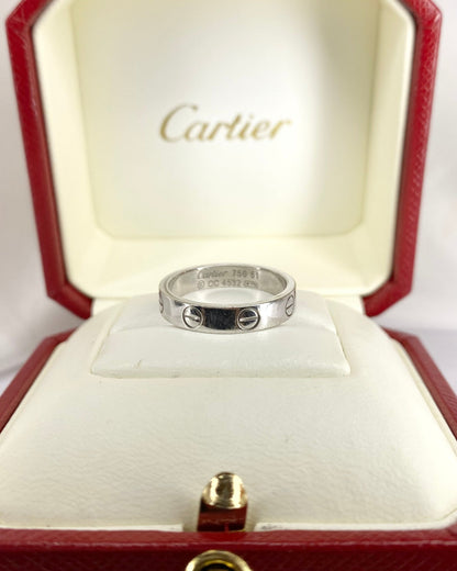 Bague Cartier Love Or Gris - Elliade Paris