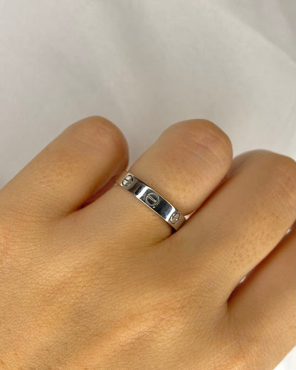 Bague Cartier Love Or Gris - Elliade Paris