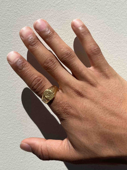 Bague chevalière &quot;Andie&quot; - Elliade Paris