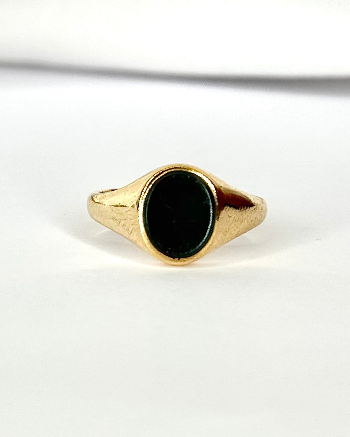 Bague Chevalière Jaspe Sanguin "Simon" - Elliade Paris