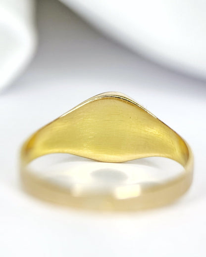Bague Chevalière Or Jaune 1,47g "Pascale" - Elliade Paris