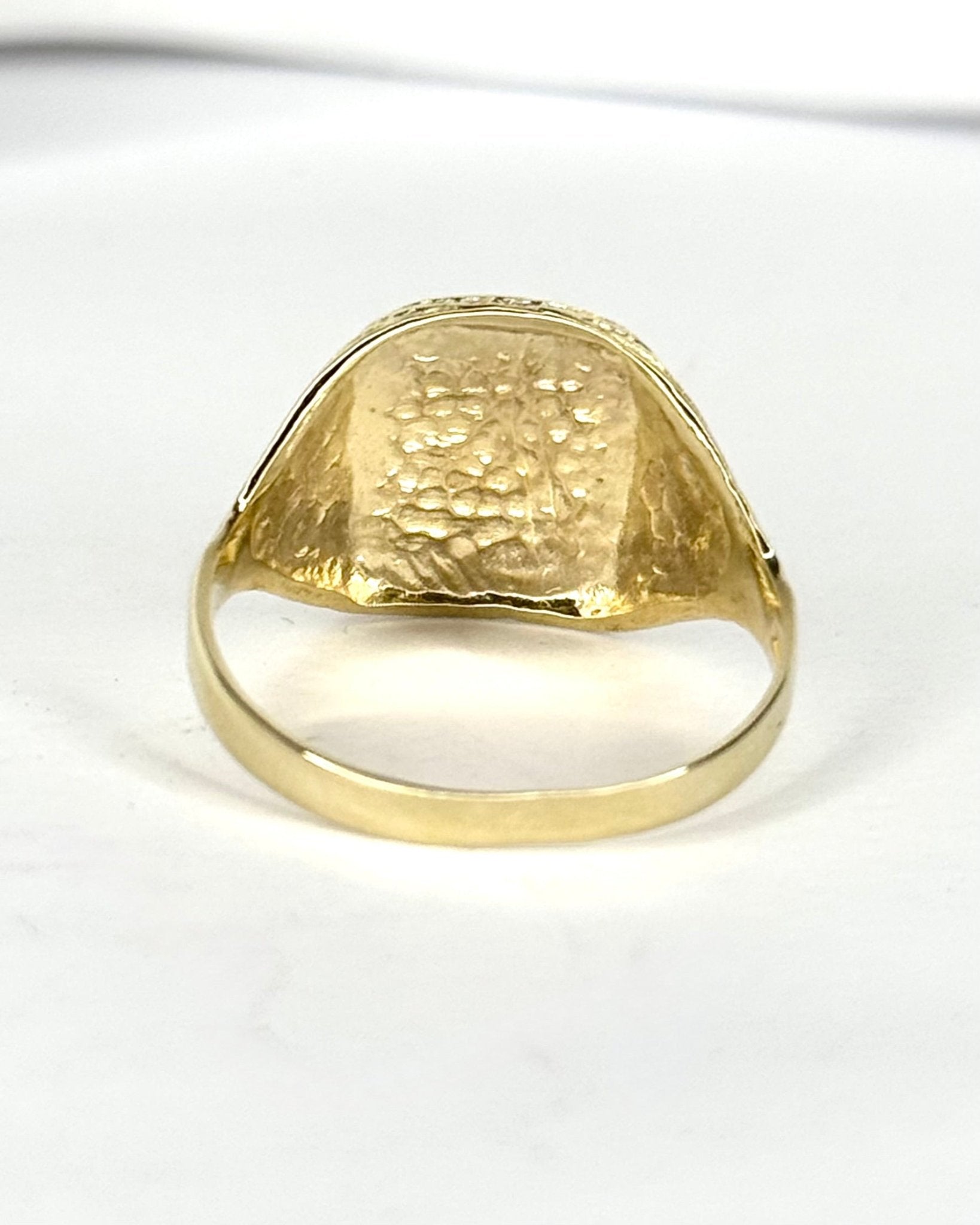 Bague Chevalière Or Jaune "Emilia" - Elliade Paris