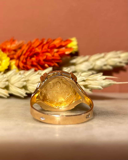 Bague Chevalière Pièce d&