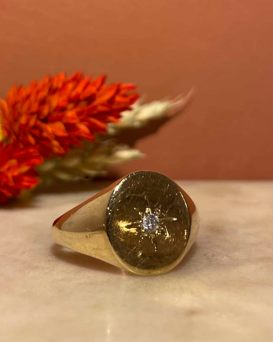Chevalière Étoilé  Diamant "Asma"