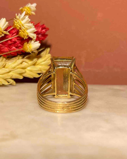 Bague Cocktail Citrine 6.20 carats &quot;Lizbeth&quot;