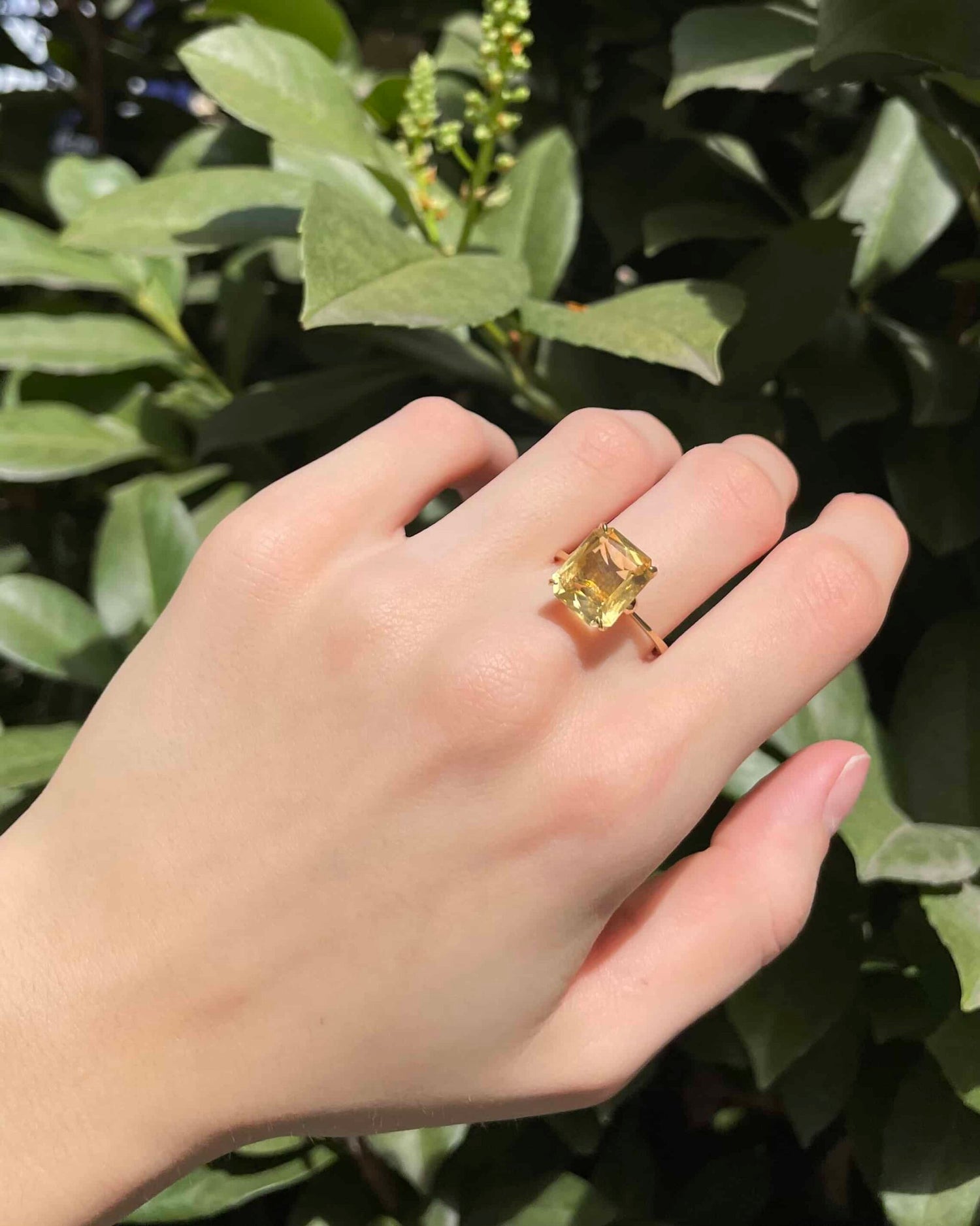 Bague Cocktail Citrine 6 Carats &quot;Nexie&quot;