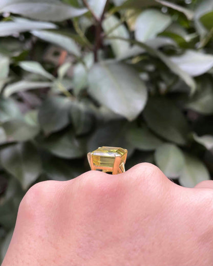 Citrine Cocktail Ring 10.80 Carats “Liza”