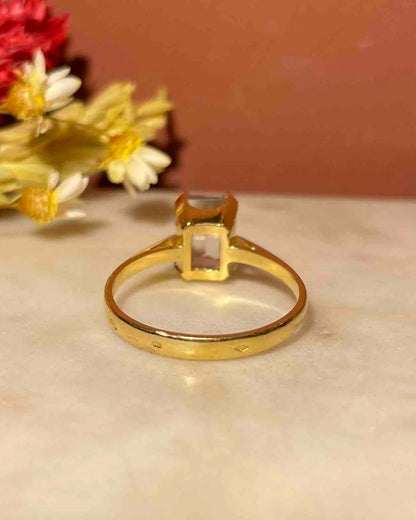 Bague Cocktail Aigue - Marine 1.50 Carat &quot;Gloria&quot; - Elliade Paris