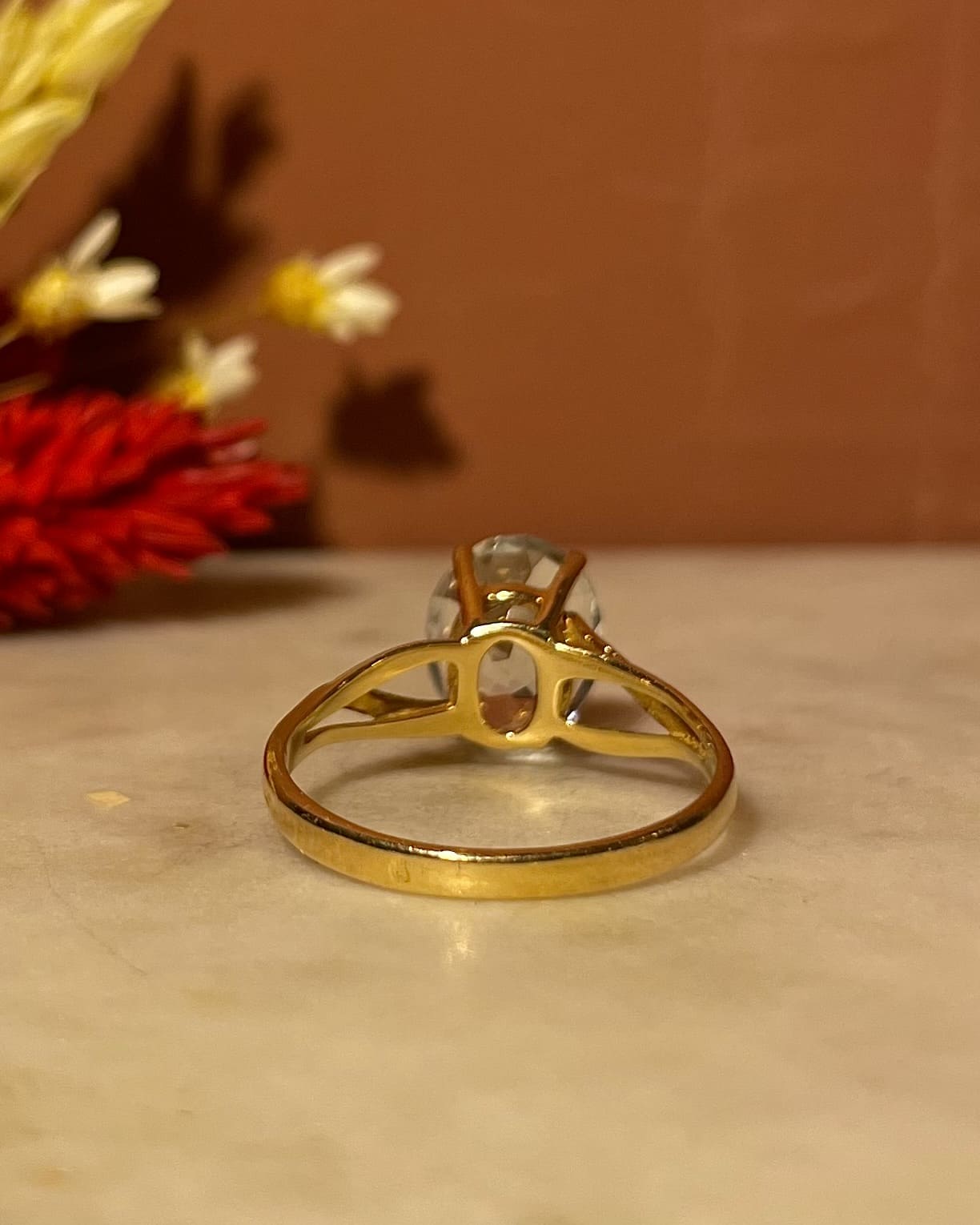 Bague Cocktail Aigue - Marine 2.50 Carats "Madyson" - Elliade Paris