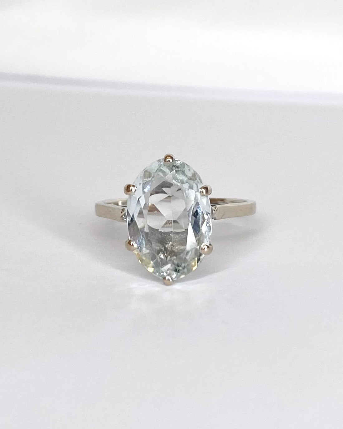 Bague Cocktail Aigue - Marine 2.90 carats "Belinda" - Elliade Paris