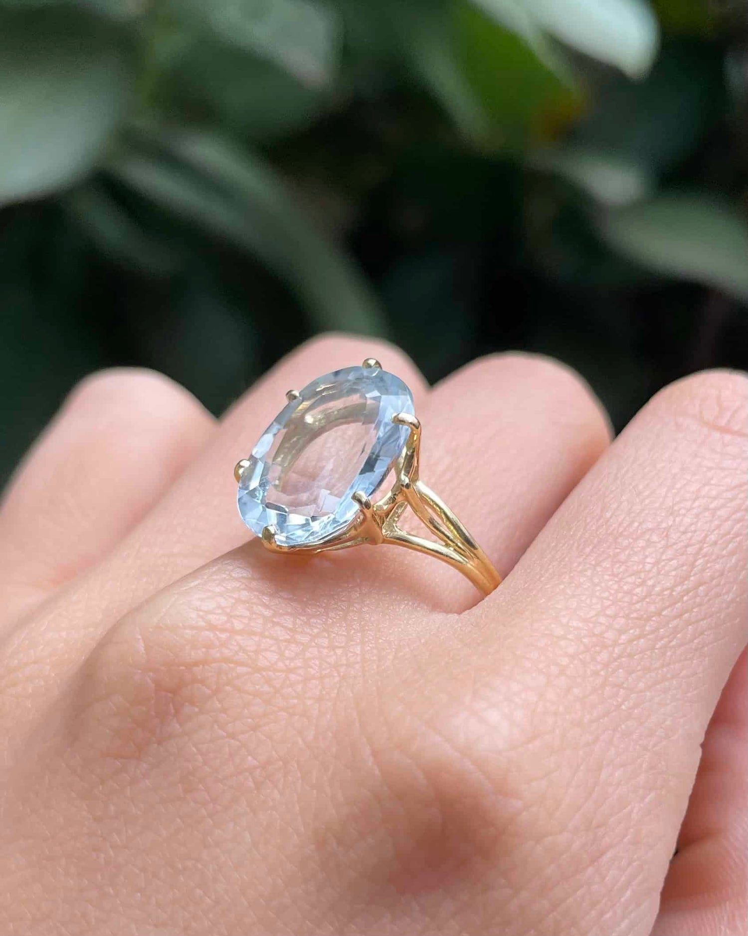 &quot;Lévon&quot; 3.50 Carat Aquamarine Cocktail Ring