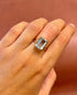 Bague Cocktail Aigue-Marine 3.55 carats 4,57g "Clara" - Elliade Paris