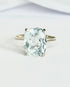Bague Cocktail Aigue - Marine 3.65 carats "Stephanie" - Elliade Paris