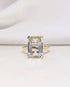 Bague Cocktail Aigue Marine 5.40 carats "Rosalie" - Elliade Paris