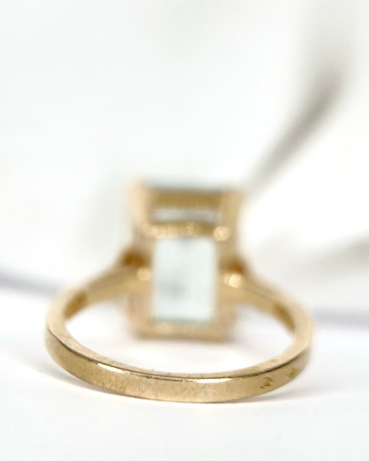 Bague Cocktail Aigue-Marine 6.25 carats 5.23g "Lydie" - Elliade Paris