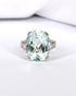 Bague Cocktail Aigue - Marine 8.90 carats "Clara" - Elliade Paris