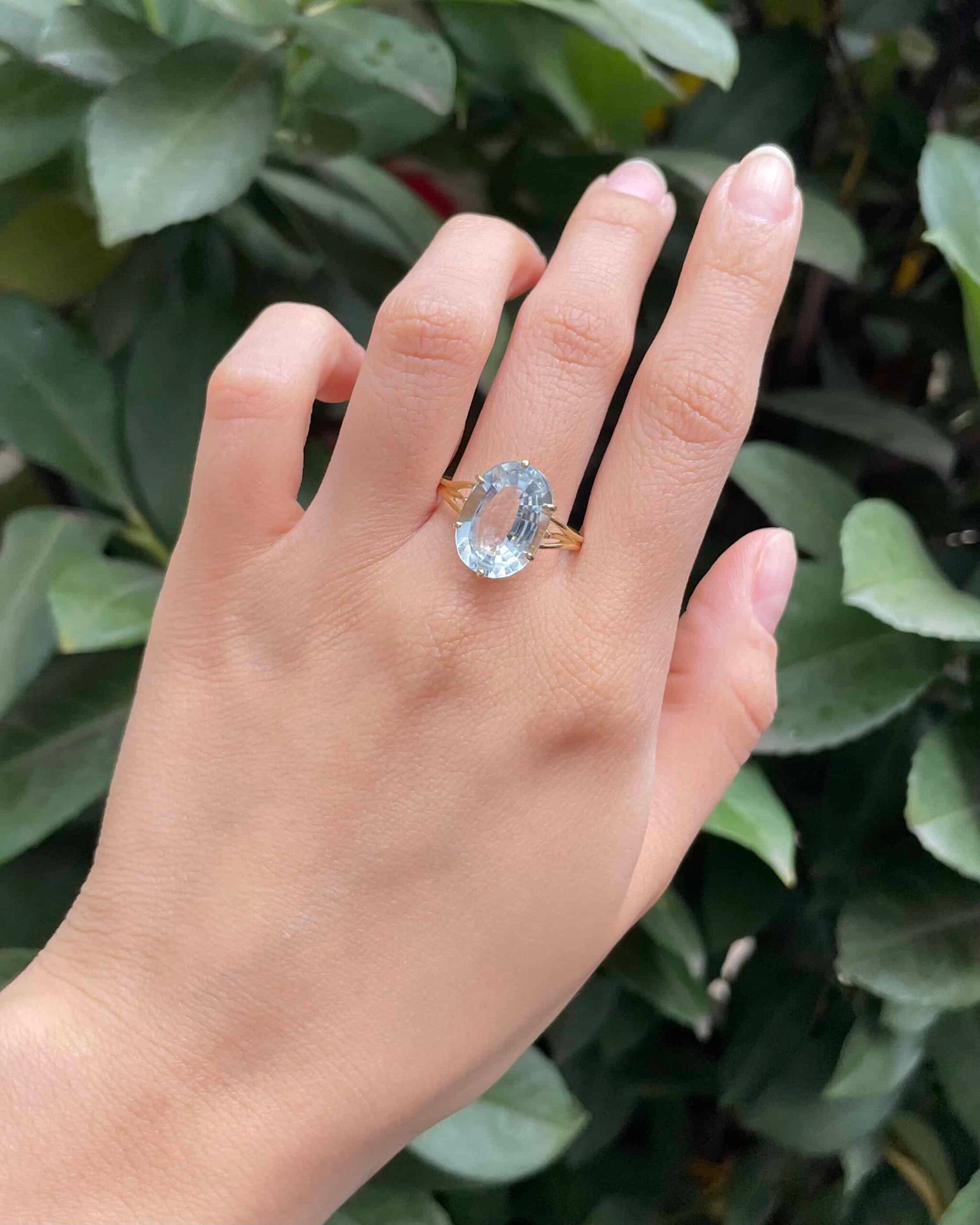 &quot;Lévon&quot; 3.50 Carat Aquamarine Cocktail Ring