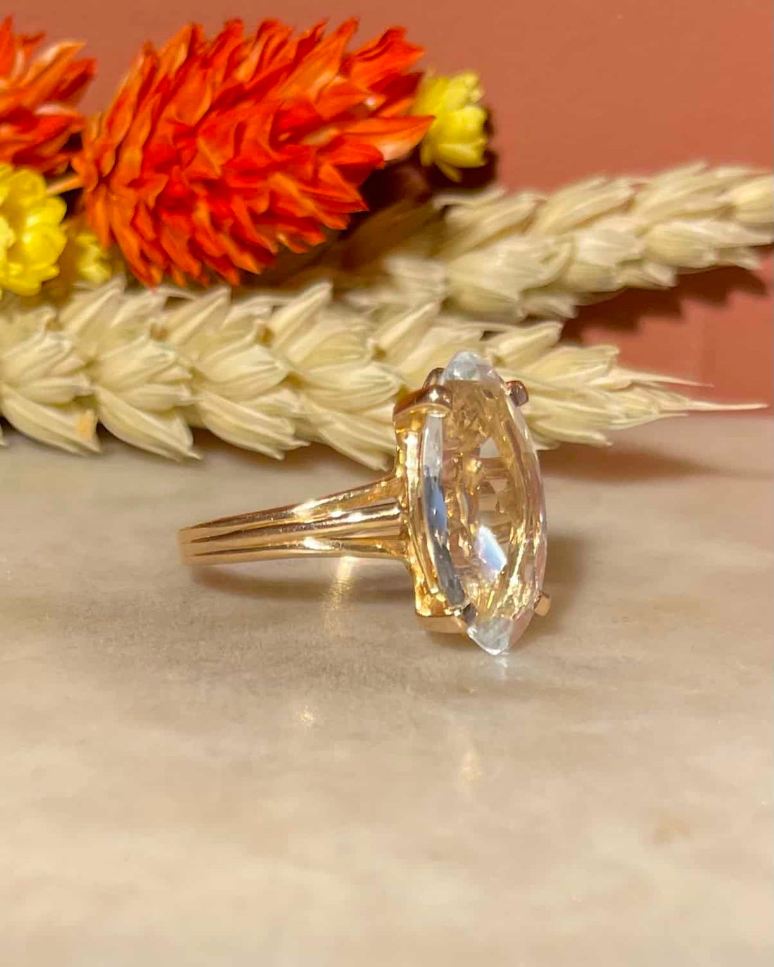 Bague Cocktail Aigue-Marine 2.90 carats &quot;Riju&quot;