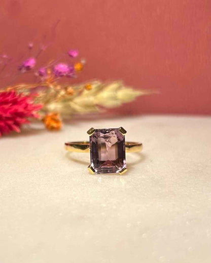 Bague Cocktail Améthyste 2.20 Carats &quot;Patricia&quot; - Elliade Paris