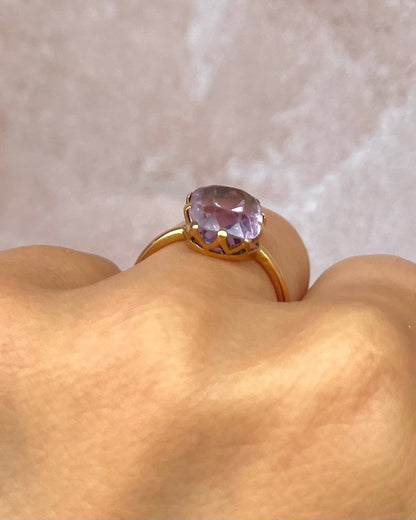 Bague Cocktail Améthyste 2.80 carats "Suzanne" - Elliade Paris