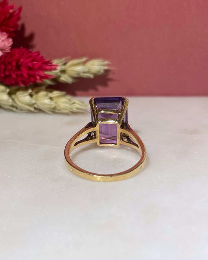 Bague Cocktail Améthyste 6.10 carats &quot;Paolina&quot; - Elliade Paris