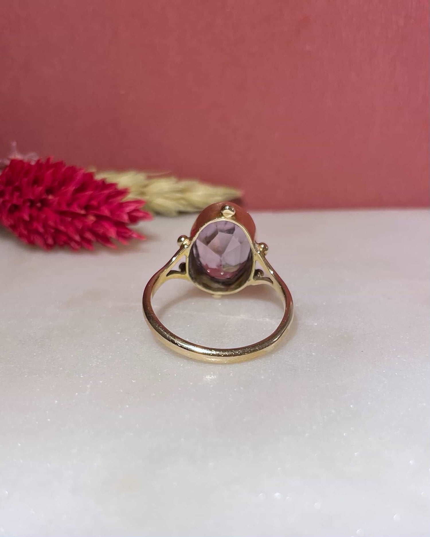 Bague Cocktail Améthyste 6.50 carats &quot;Ariel&quot; - Elliade Paris