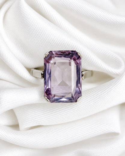 Bague Cocktail Améthyste 6.90 carats "Melissandre" - Elliade Paris