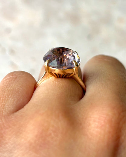 Bague Cocktail Améthyste 7.90 carats "Maëlle" - Elliade Paris