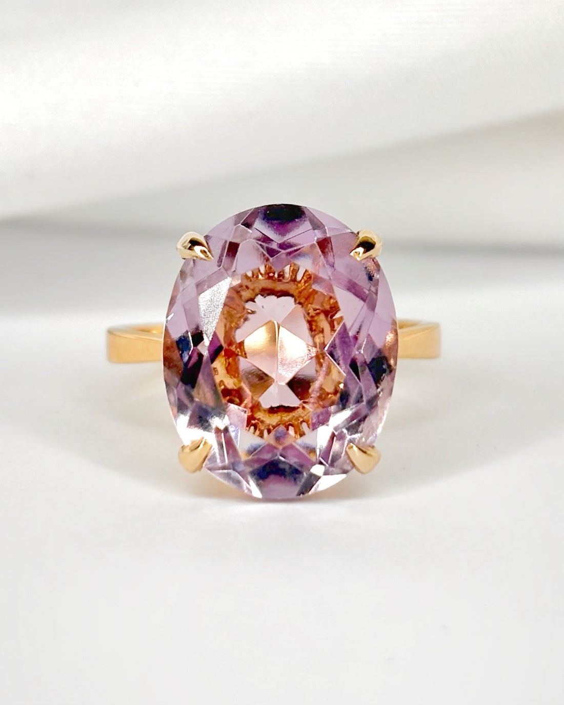 Bague Cocktail Améthyste 7.90 carats "Maëlle" - Elliade Paris