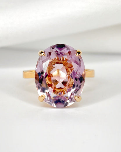 Bague Cocktail Améthyste 7.90 carats "Maëlle" - Elliade Paris