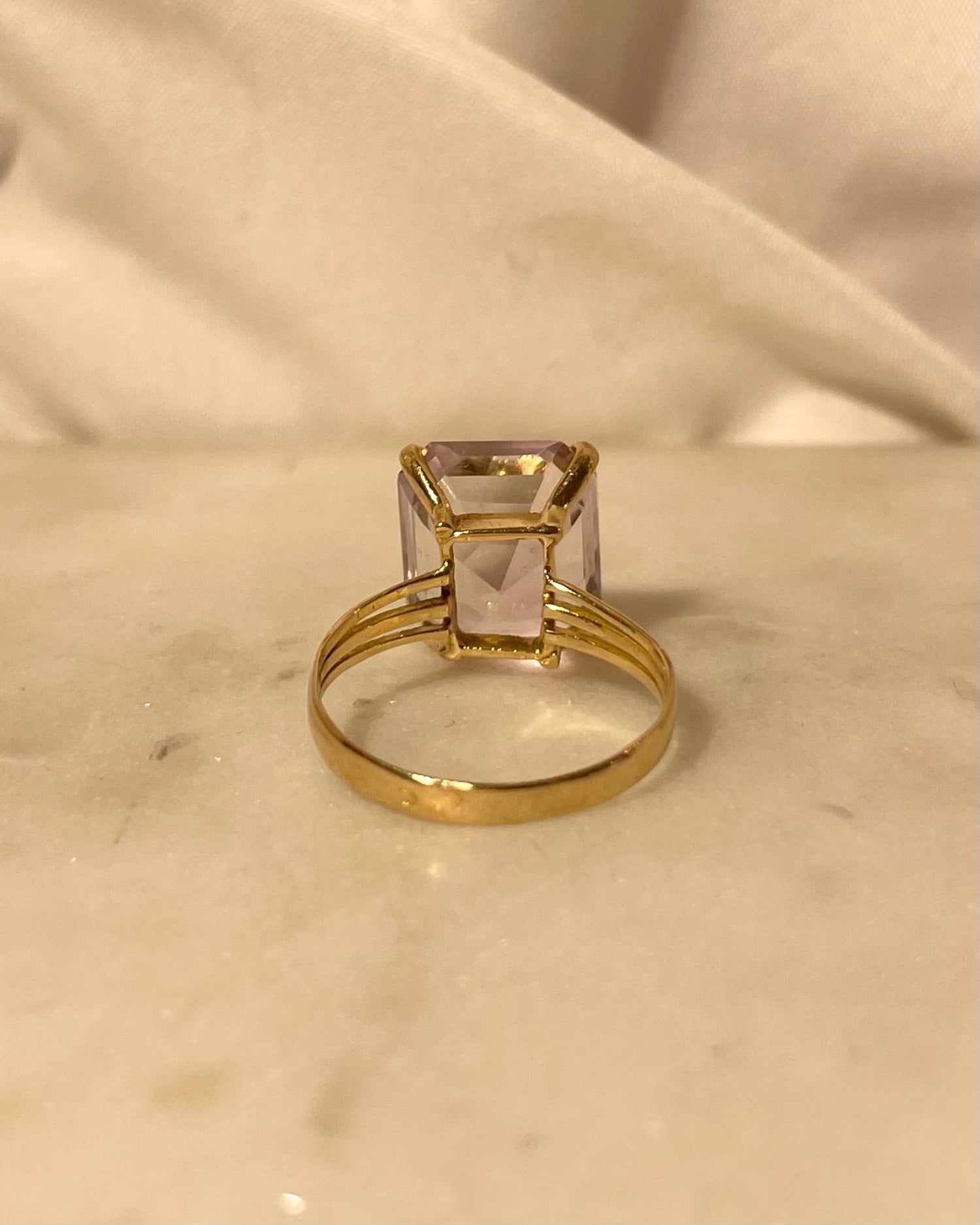 Bague Cocktail Améthyste 8.10 Carats &quot;Pia&quot; - Elliade Paris