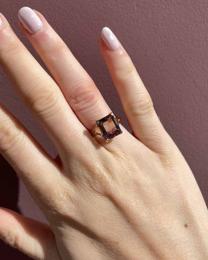 Bague Cocktail Ametrine 3.70 Carats &quot;Serenity&quot; - Elliade Paris