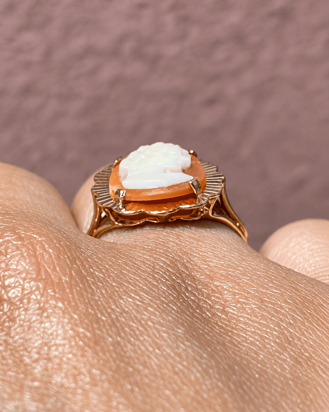 Bague Cocktail Camée "Lauriana" - Elliade Paris