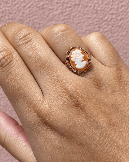 Bague Cocktail Camée "Lauriana" - Elliade Paris