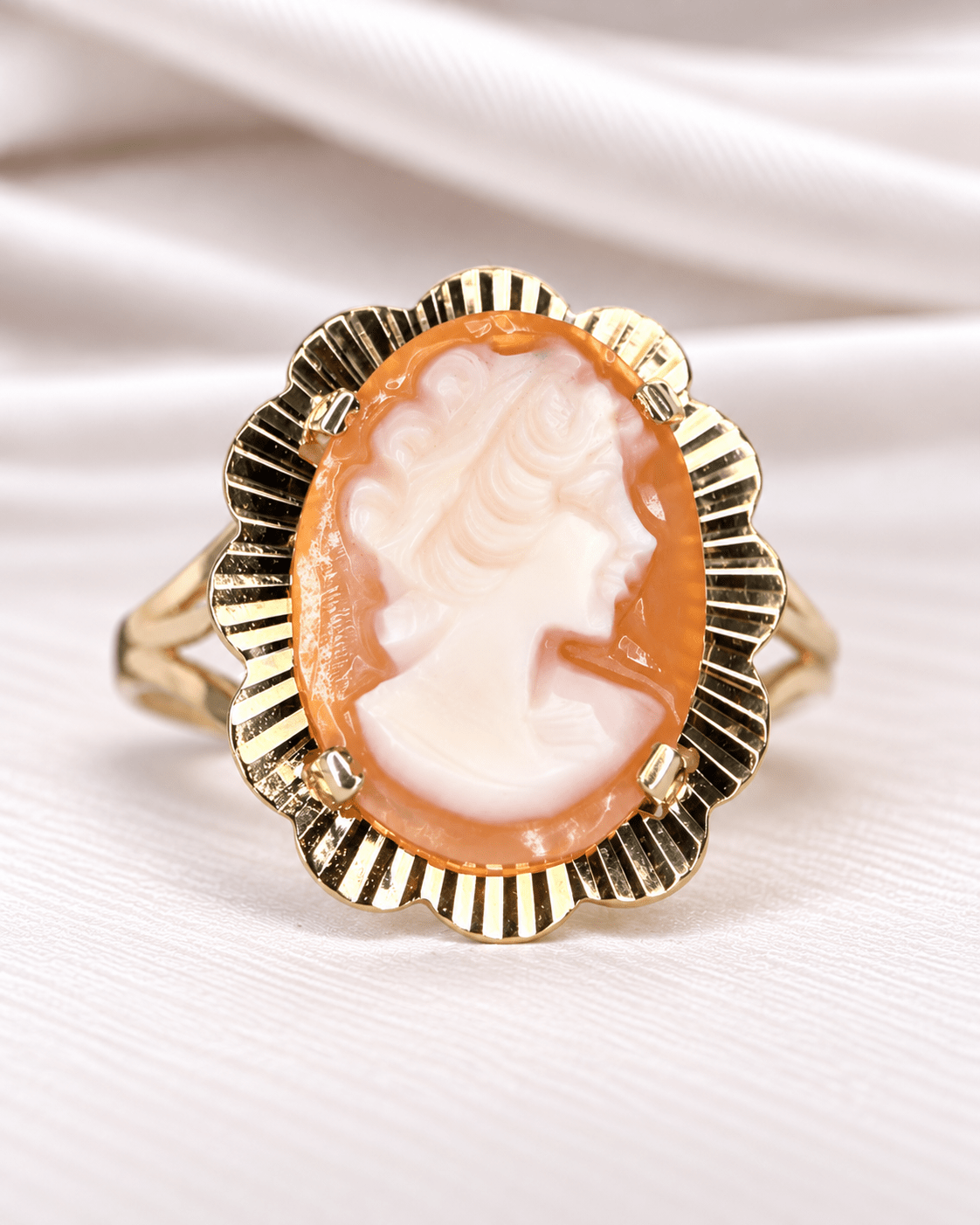 Bague Cocktail Camée "Lauriana" - Elliade Paris