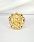 Bague Cocktail Citrine 11.20 carats & Or 7.30g "Marnie" - Elliade Paris