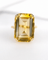 Bague Cocktail Citrine 11.95 carats "Agathe" - Elliade Paris