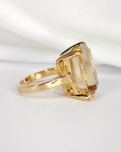 Bague Cocktail Citrine 14.41 carats 9.24g "Kléa" - Elliade Paris