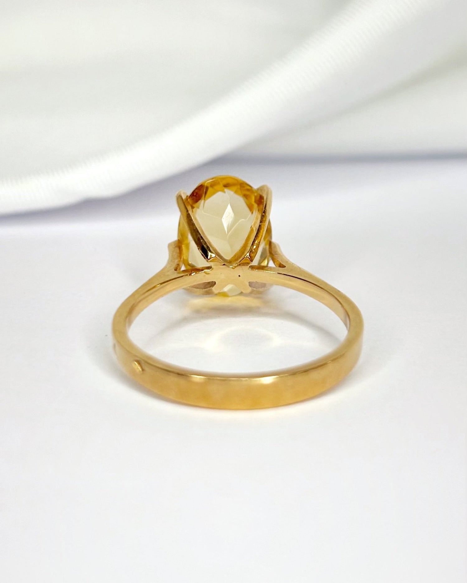 Bague Cocktail Citrine 2.30 carats "Amélia" - Elliade Paris