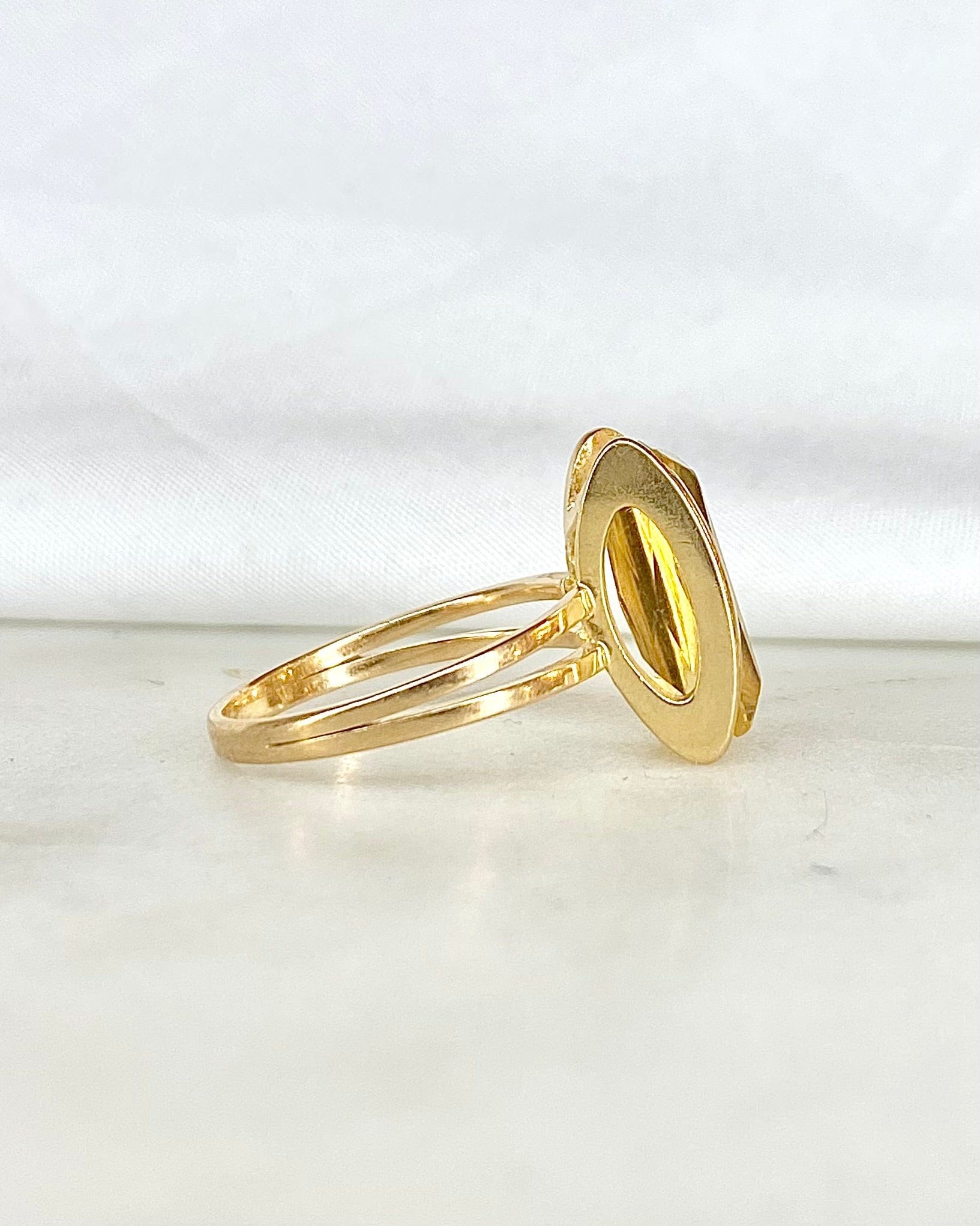 Bague Cocktail Citrine 3.70 carats "Olga" - Elliade Paris