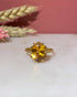Bague Cocktail Citrine 3.90 Carats "Analia" - Elliade Paris