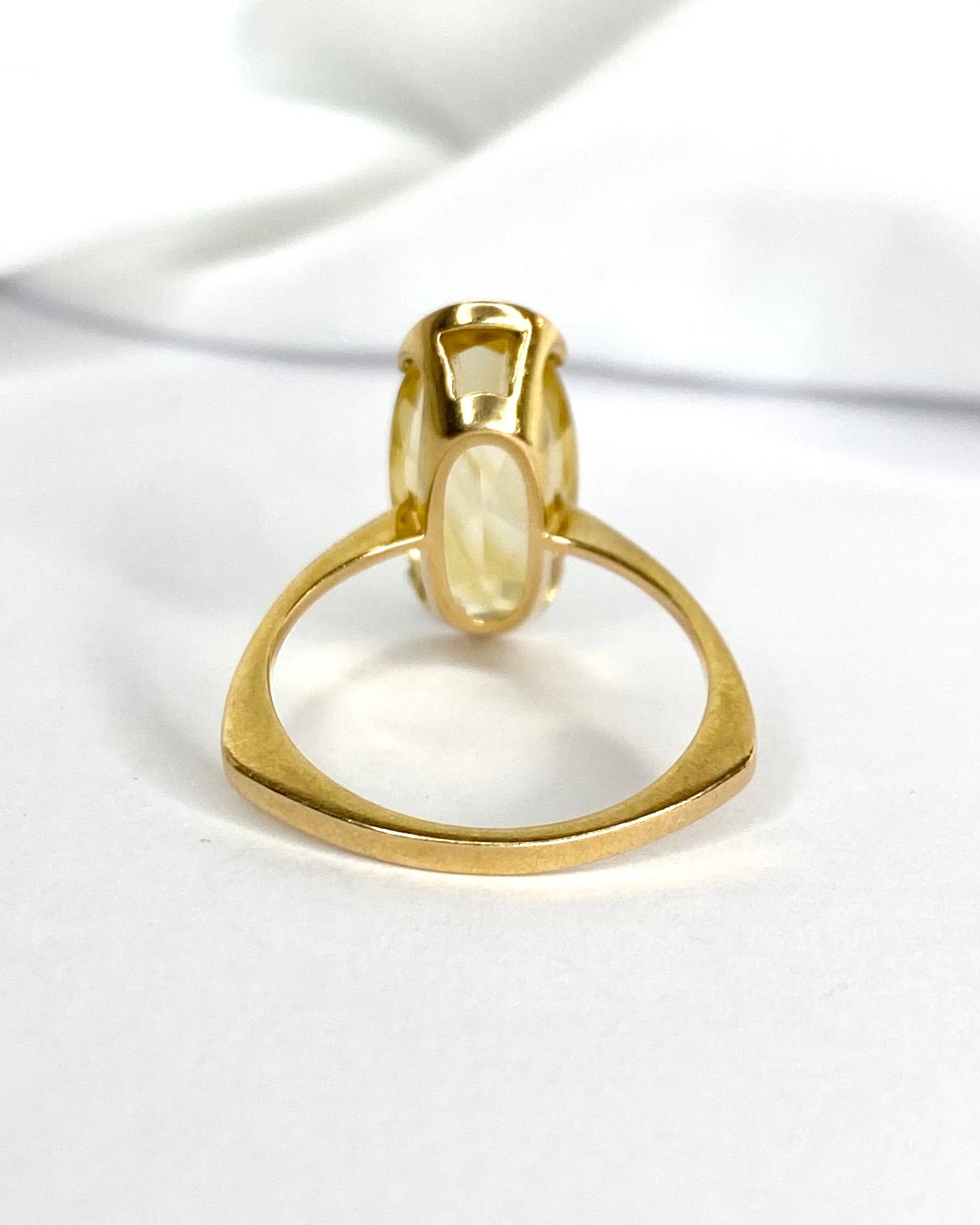 Bague Cocktail Citrine 4.50 carats "Rana" - Elliade Paris