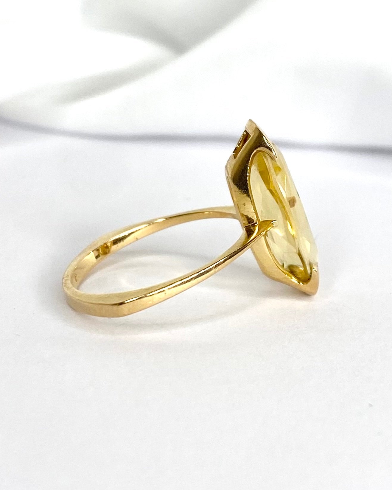 Bague Cocktail Citrine 4.50 carats "Rana" - Elliade Paris