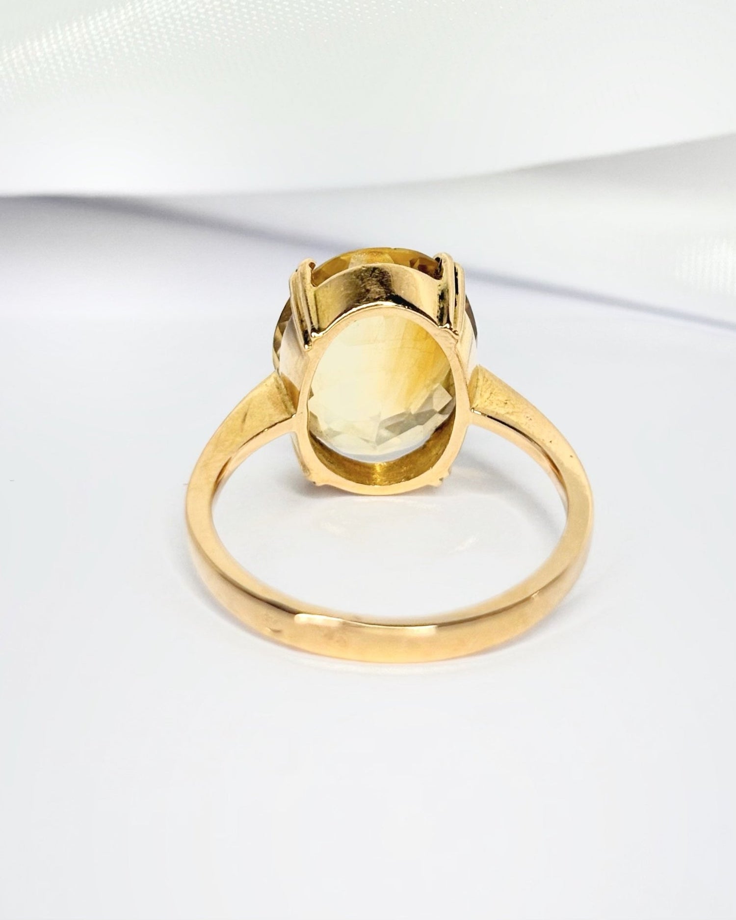 Bague Cocktail Citrine 5 carats "Maurine" - Elliade Paris