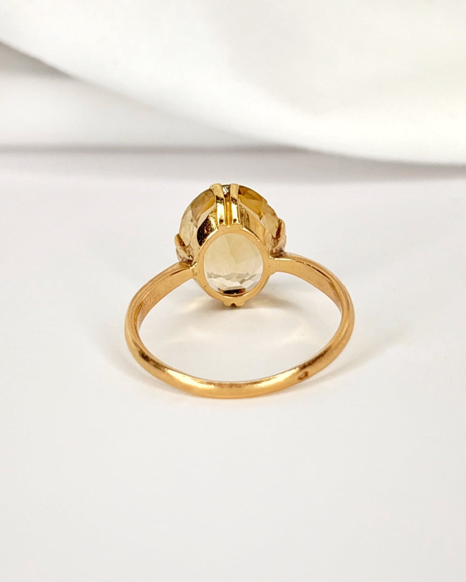 Bague Cocktail Citrine 5.40 carats "Albane" - Elliade Paris