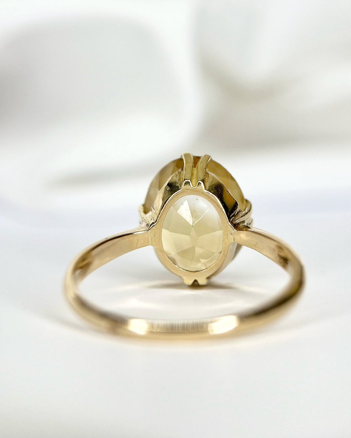 Bague Cocktail Citrine 5.40 carats "Albane" - Elliade Paris