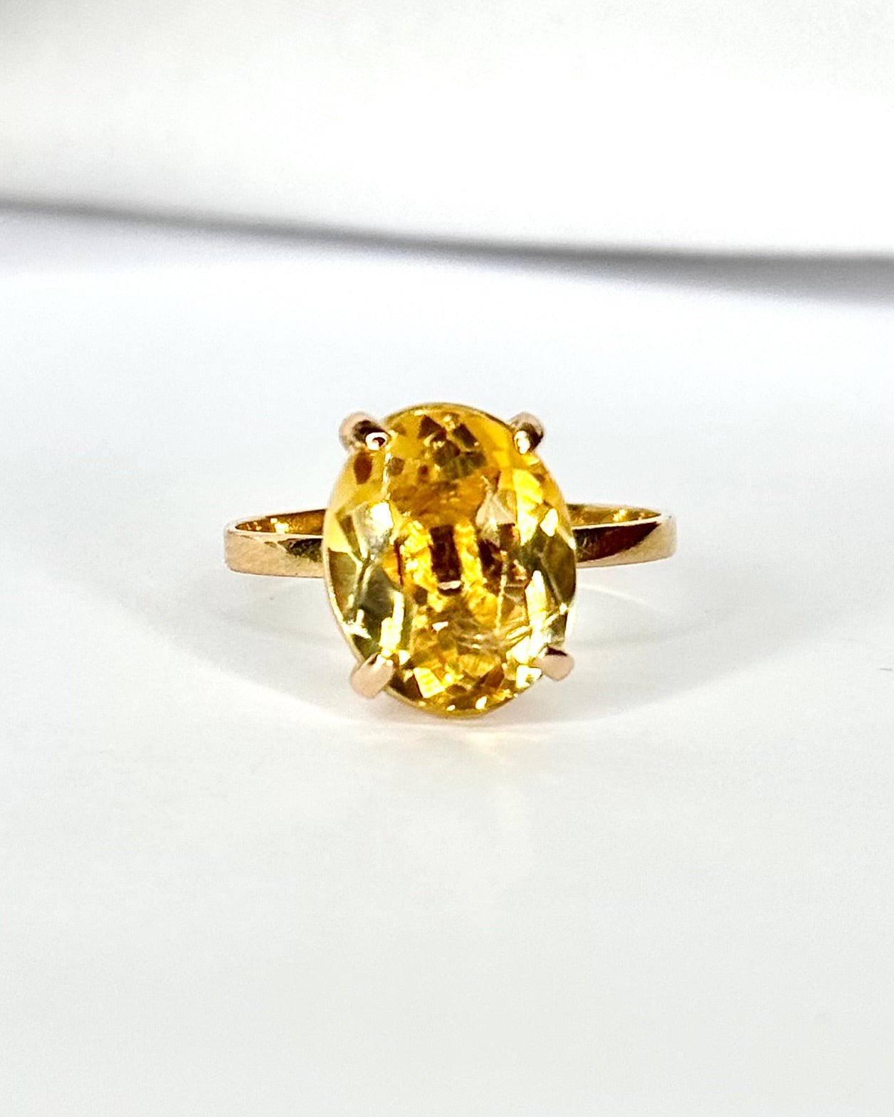 Bague Cocktail Citrine 5.62 carats "Julie" - Elliade Paris