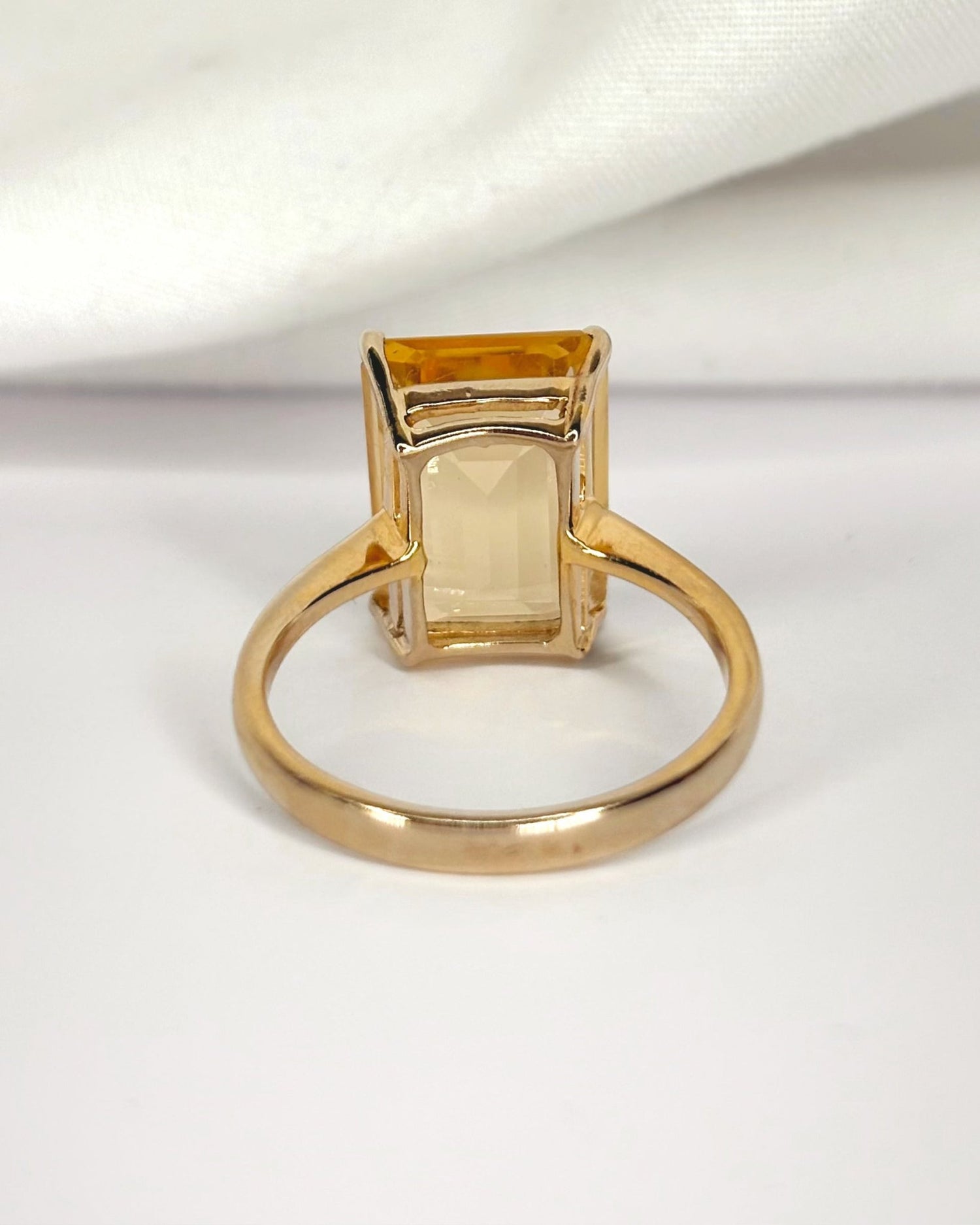 Bague Cocktail Citrine 5.70 carats "Floriane" - Elliade Paris