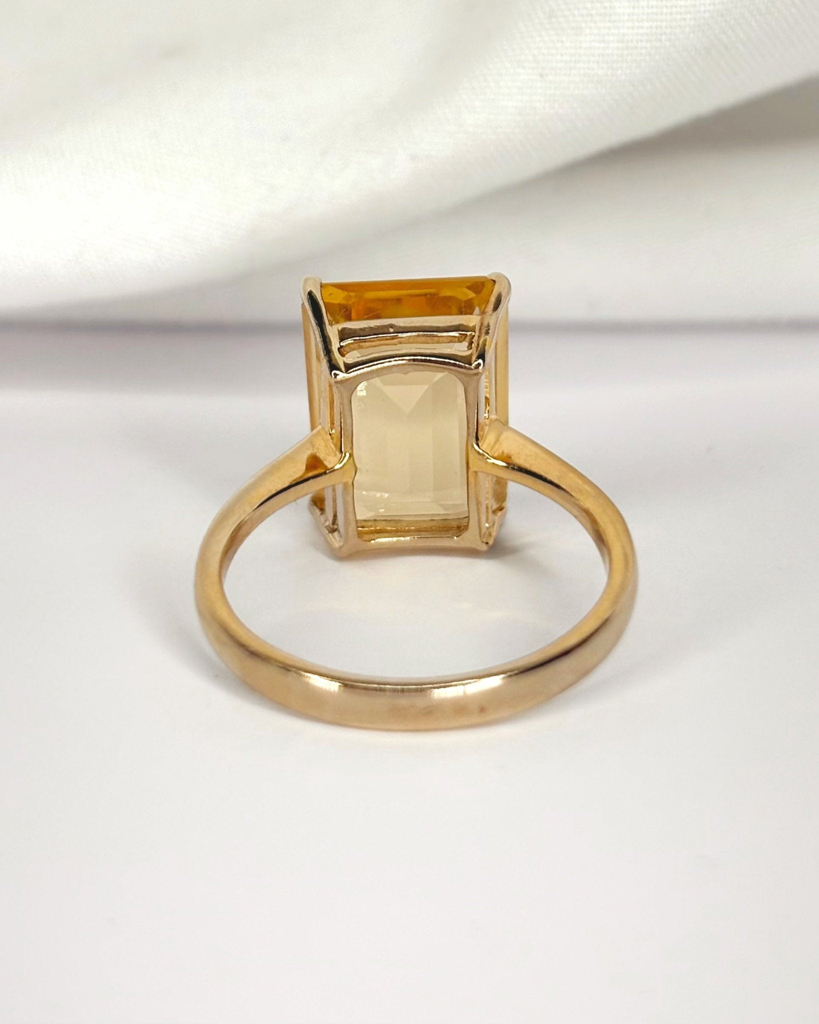Bague Cocktail Citrine 5.70 carats "Floriane" - Elliade Paris
