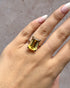 Bague cocktail Citrine 5.73 carats & Or 5,22g "Simone" - Elliade Paris